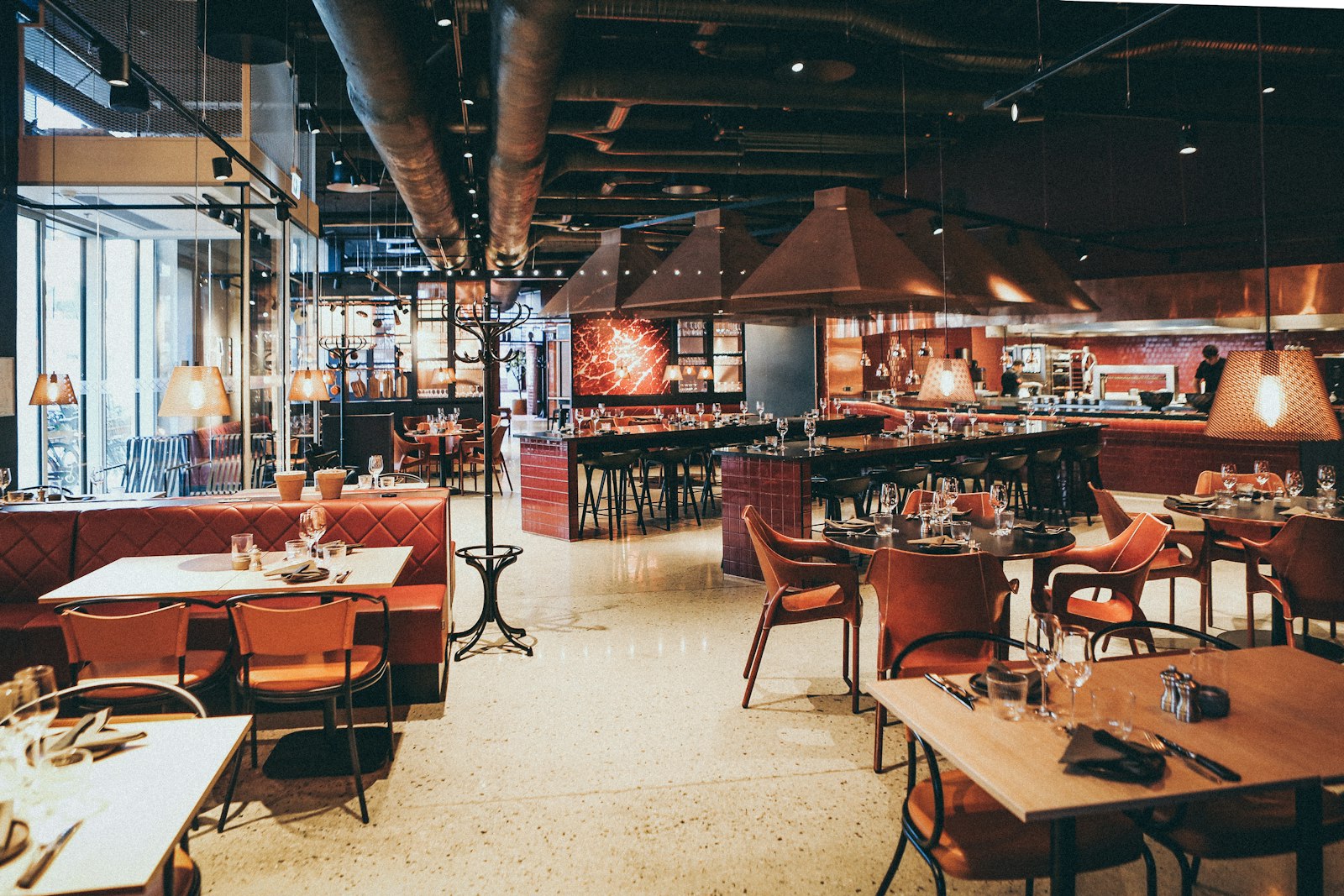 The dining room